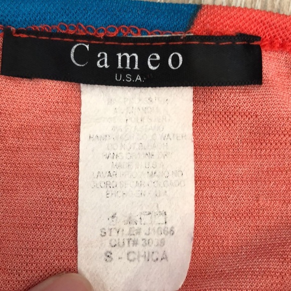 Cameo Print Dress - Picture 3 of 5